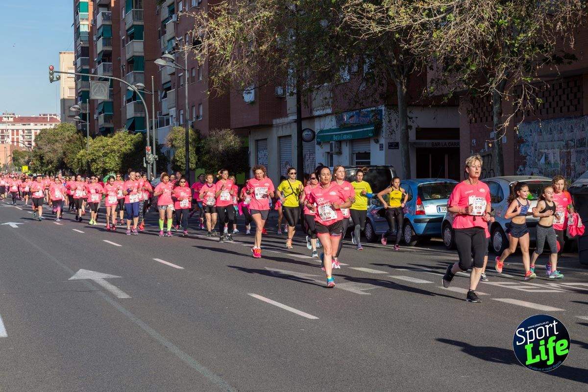 Carrera de la mujer Valencia 2018_en_carrera