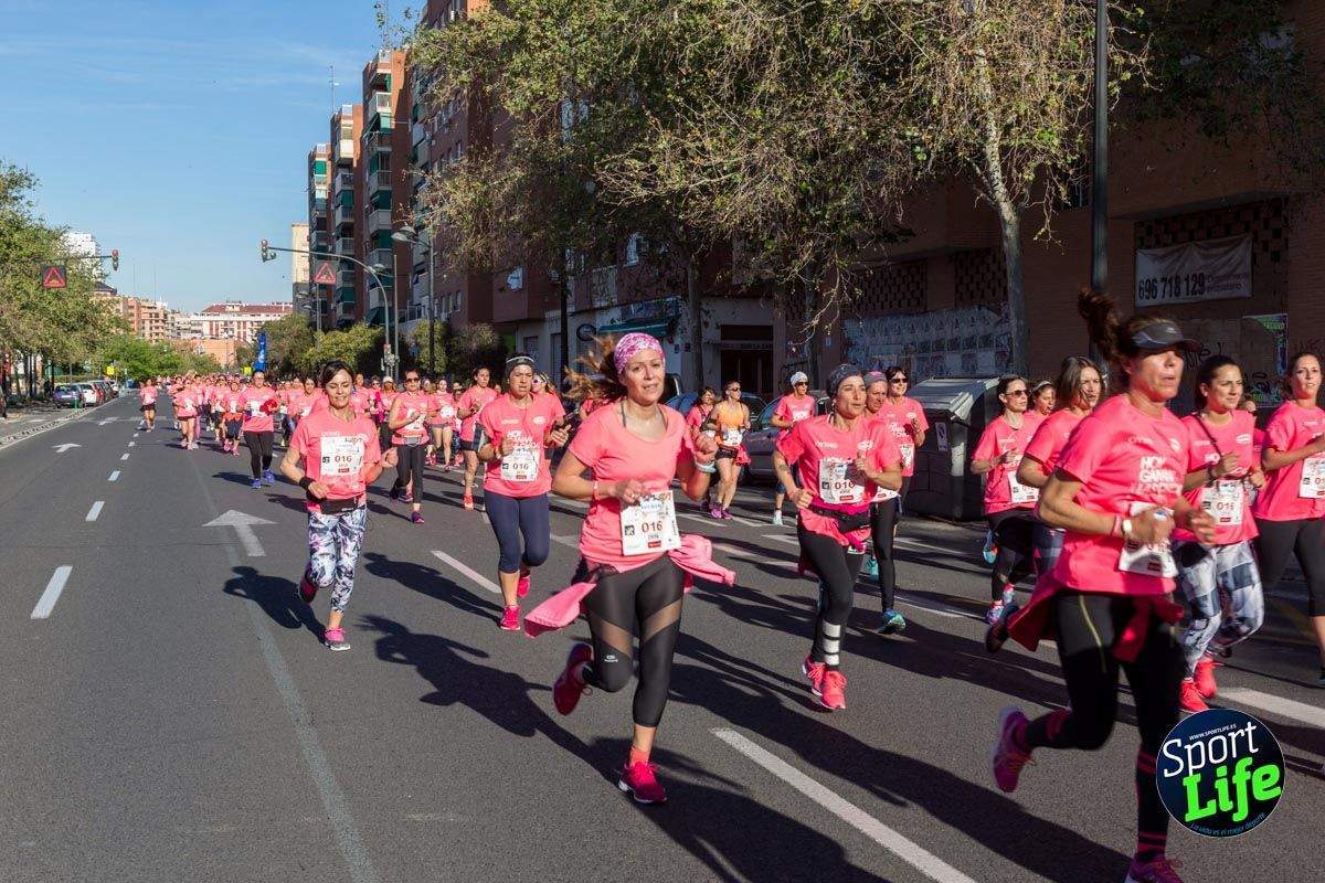 Carrera de la mujer Valencia 2018_en_carrera