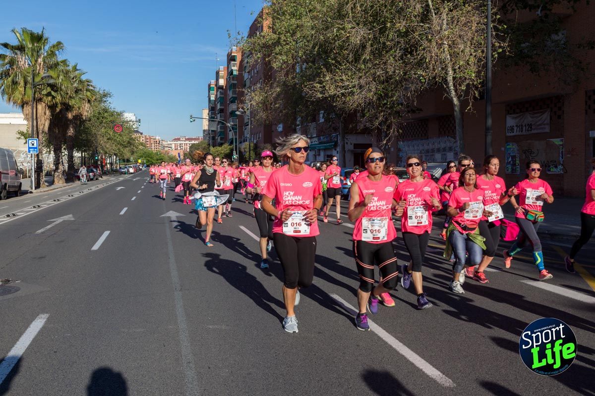 Carrera de la mujer Valencia 2018_en_carrera