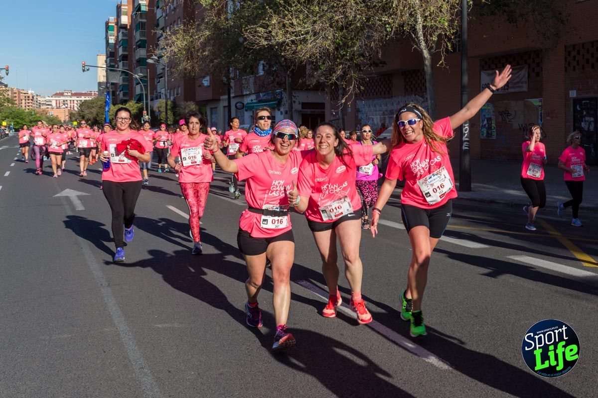 Carrera de la mujer Valencia 2018_en_carrera