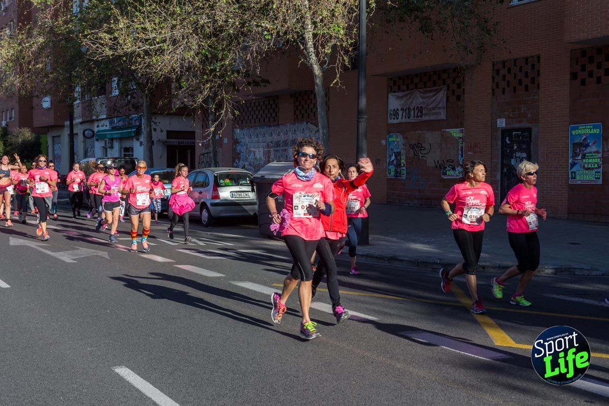 Carrera de la mujer Valencia 2018_en_carrera