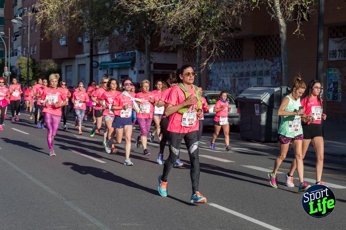 Carrera de la mujer Valencia 2018_en_carrera