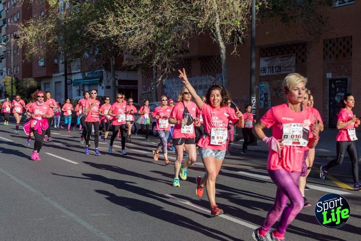 Carrera de la mujer Valencia 2018_en_carrera