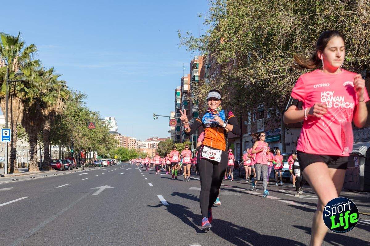 Carrera de la mujer Valencia 2018_en_carrera