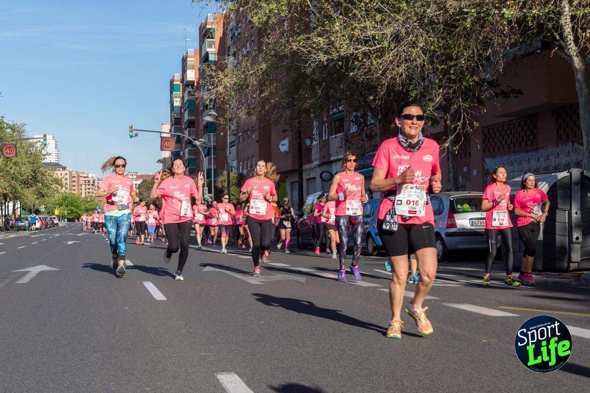 Carrera de la mujer Valencia 2018_en_carrera