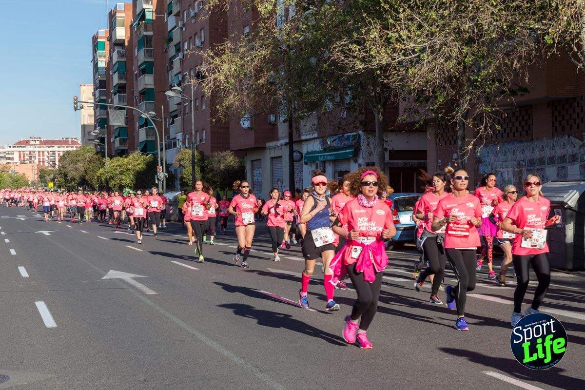 Carrera de la mujer Valencia 2018_en_carrera