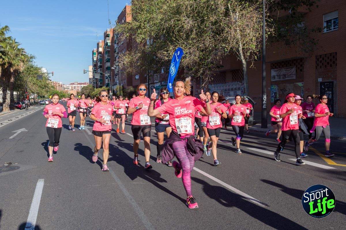 Carrera de la mujer Valencia 2018_en_carrera
