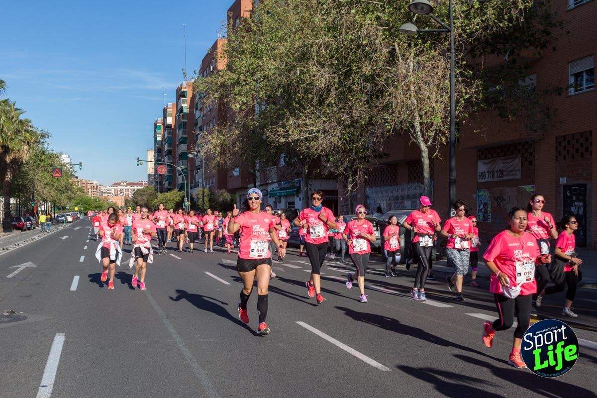Carrera de la mujer Valencia 2018_en_carrera