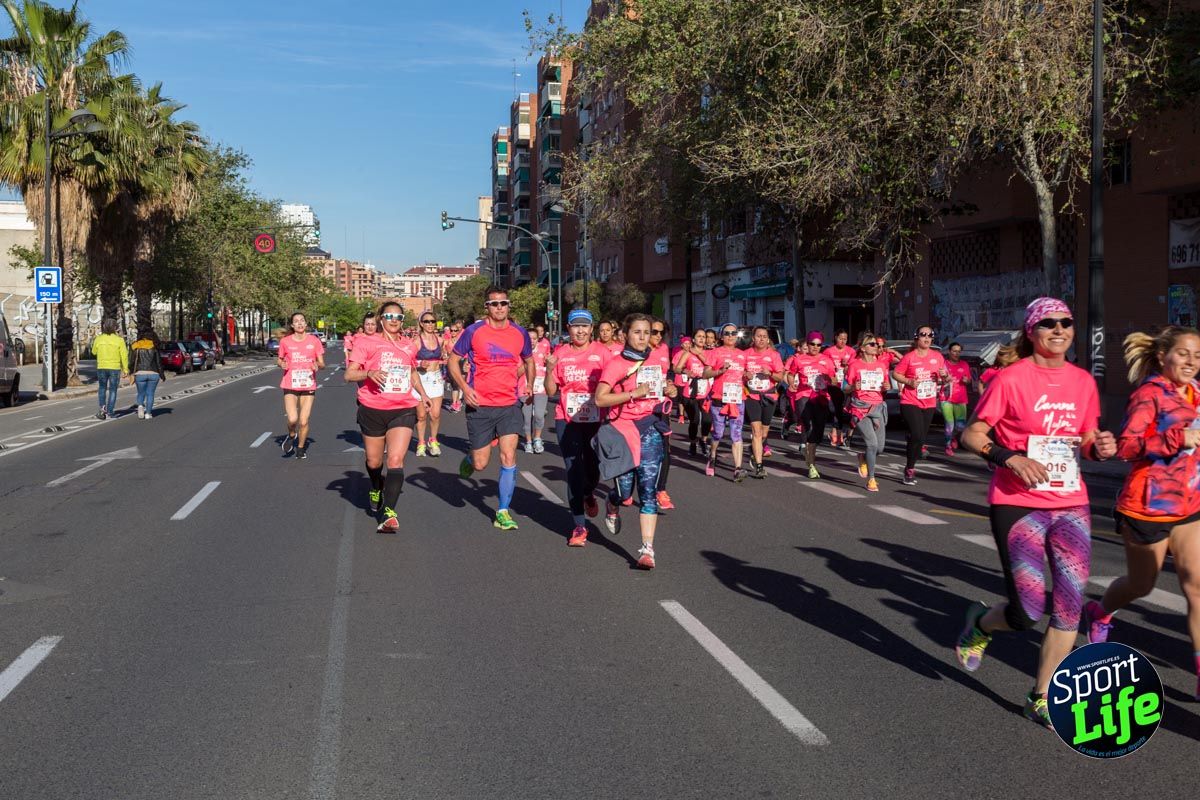 Carrera de la mujer Valencia 2018_en_carrera