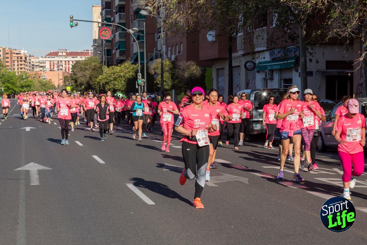 Carrera de la mujer Valencia 2018_en_carrera