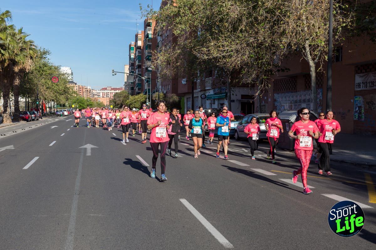 Carrera de la mujer Valencia 2018_en_carrera