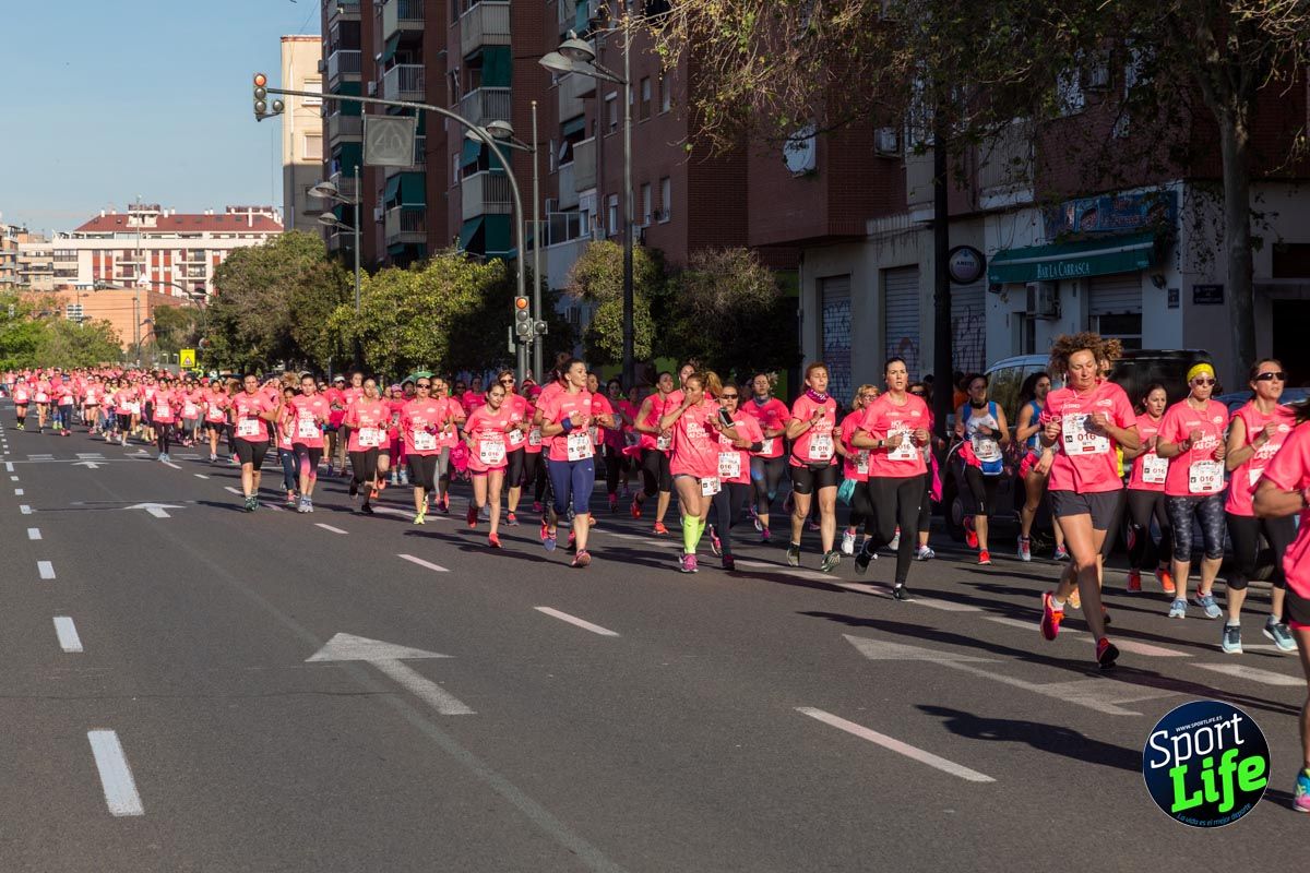 Carrera de la mujer Valencia 2018_en_carrera