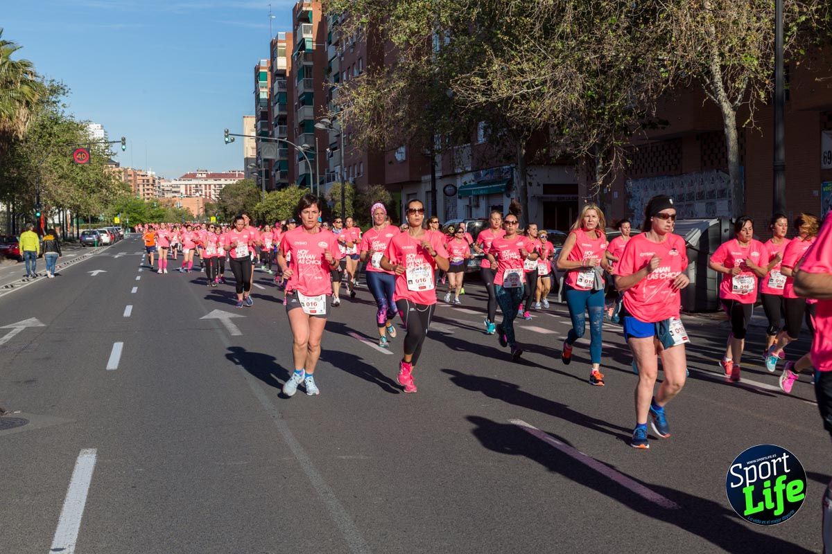 Carrera de la mujer Valencia 2018_en_carrera