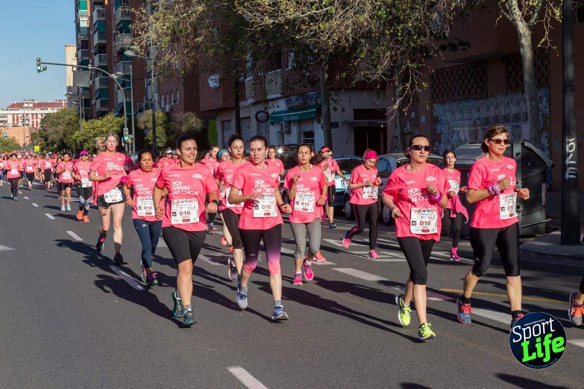 Carrera de la mujer Valencia 2018_en_carrera