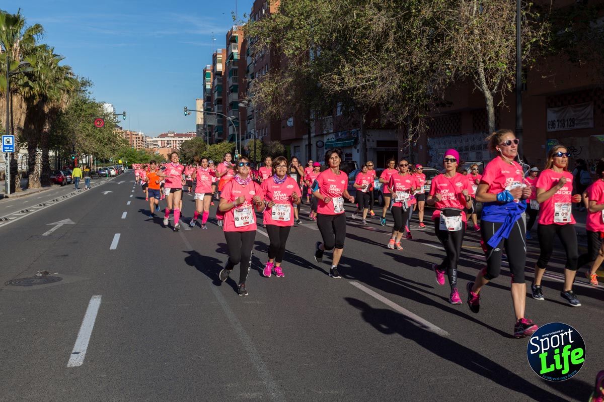 Carrera de la mujer Valencia 2018_en_carrera