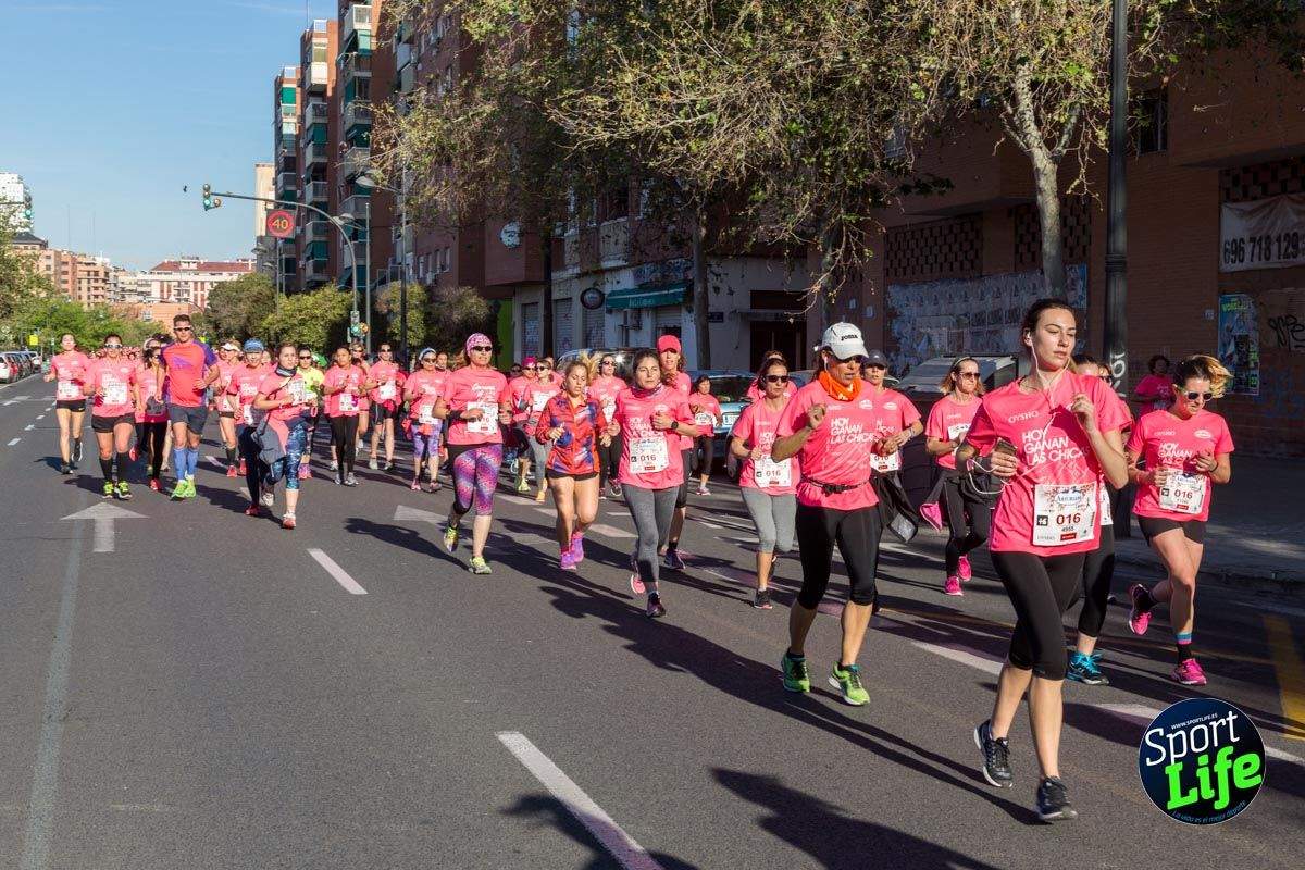 Carrera de la mujer Valencia 2018_en_carrera