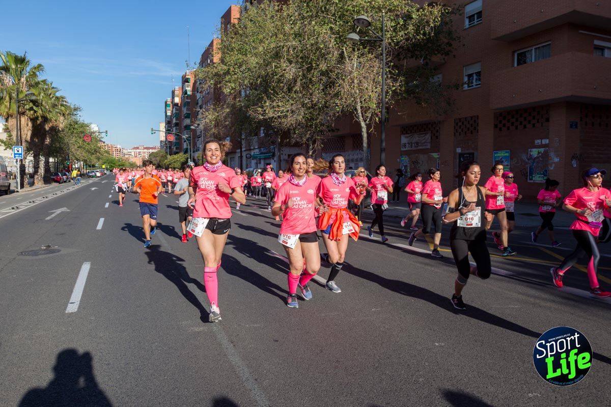 Carrera de la mujer Valencia 2018_en_carrera