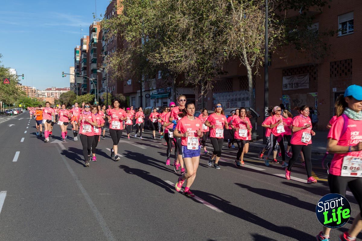 Carrera de la mujer Valencia 2018_en_carrera