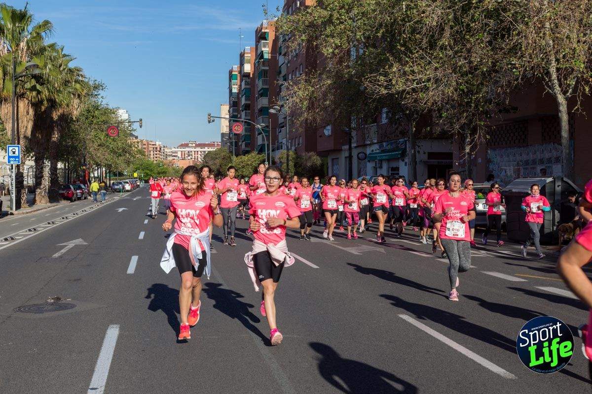 Carrera de la mujer Valencia 2018_en_carrera
