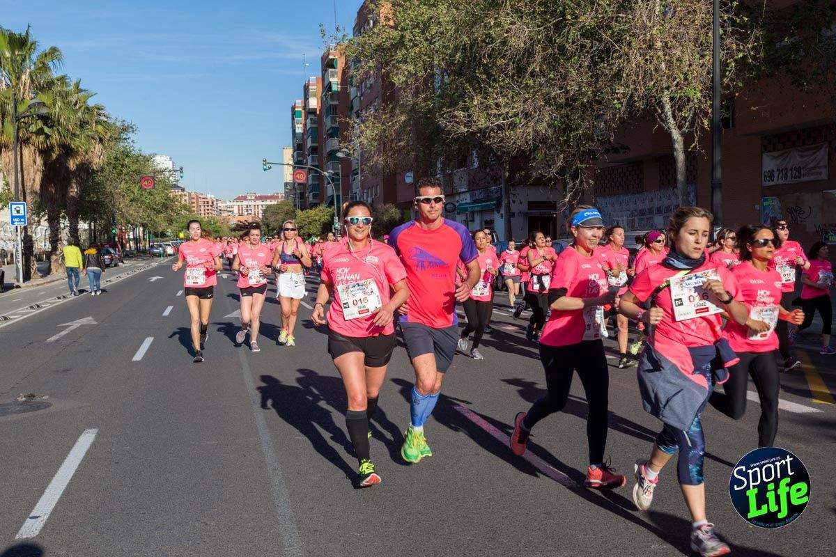 Carrera de la mujer Valencia 2018_en_carrera