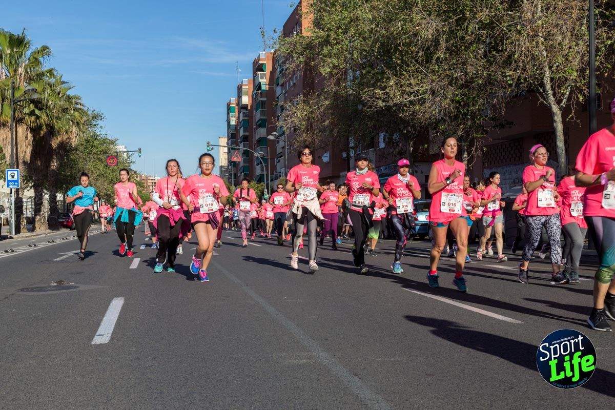 Carrera de la mujer Valencia 2018_en_carrera
