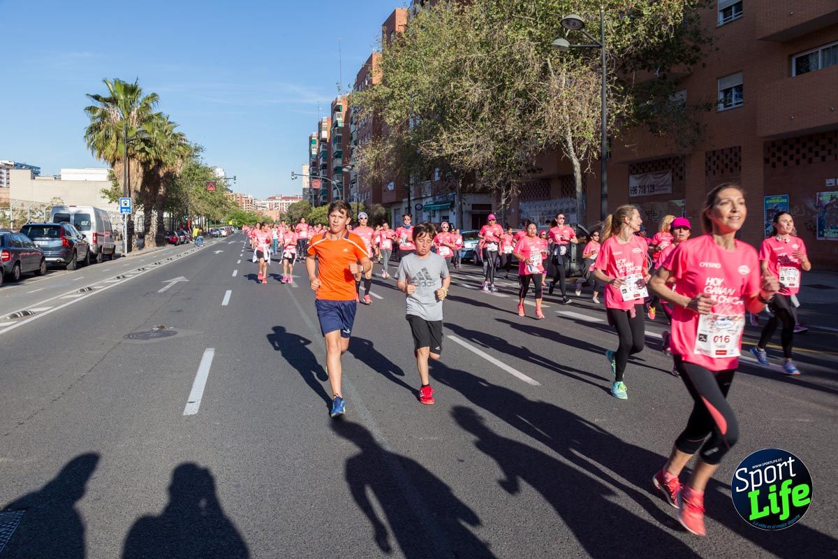 Carrera de la mujer Valencia 2018_en_carrera