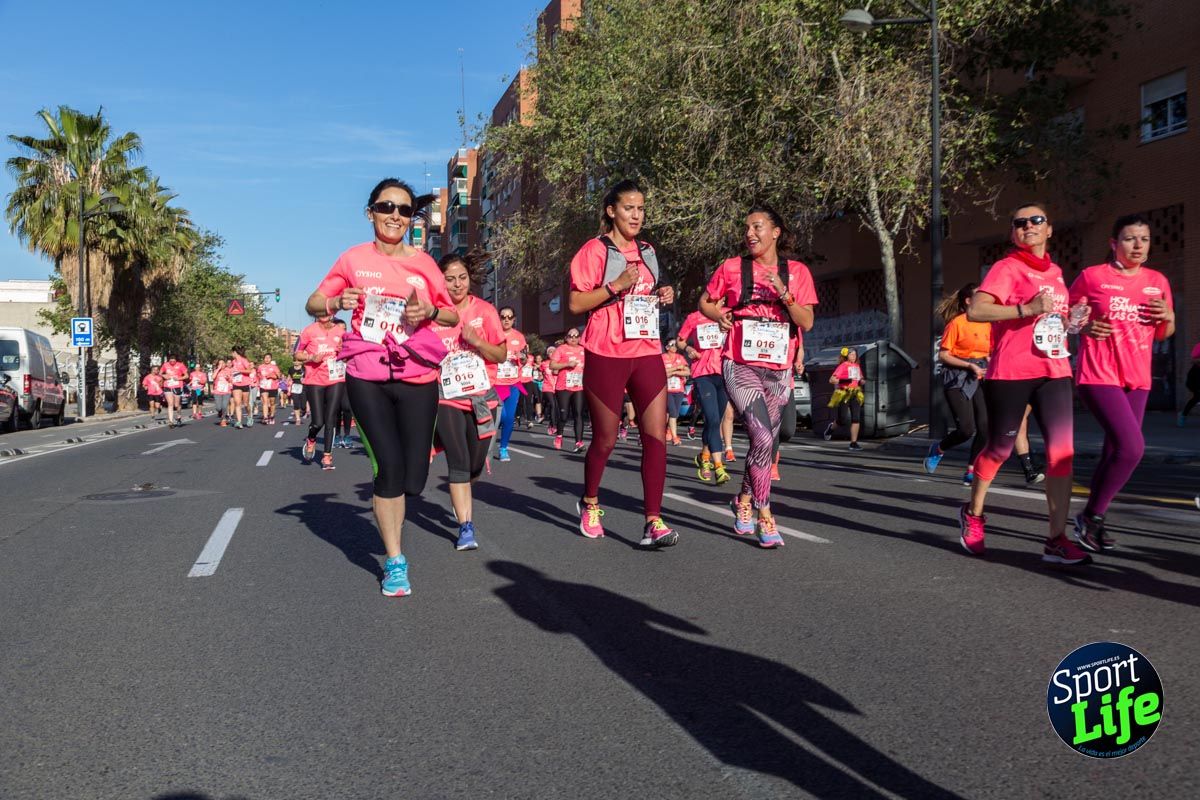 Carrera de la mujer Valencia 2018_en_carrera