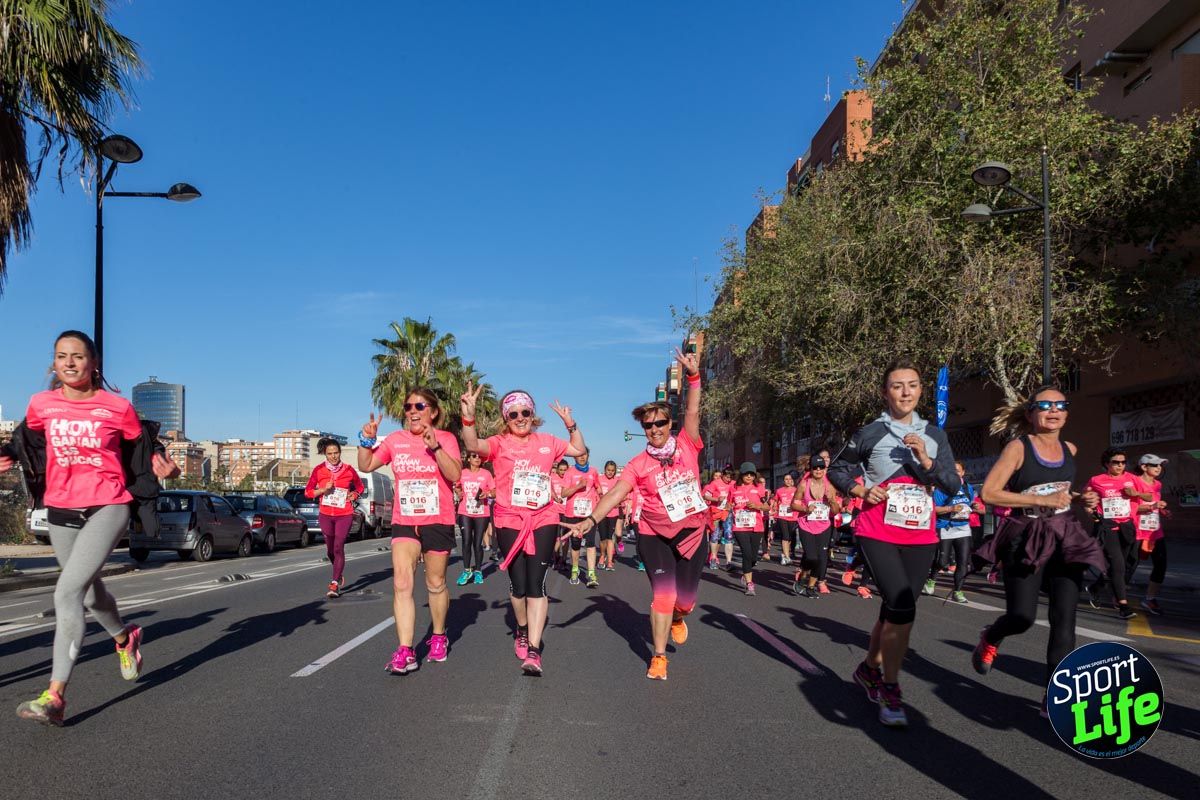 Carrera de la mujer Valencia 2018_en_carrera