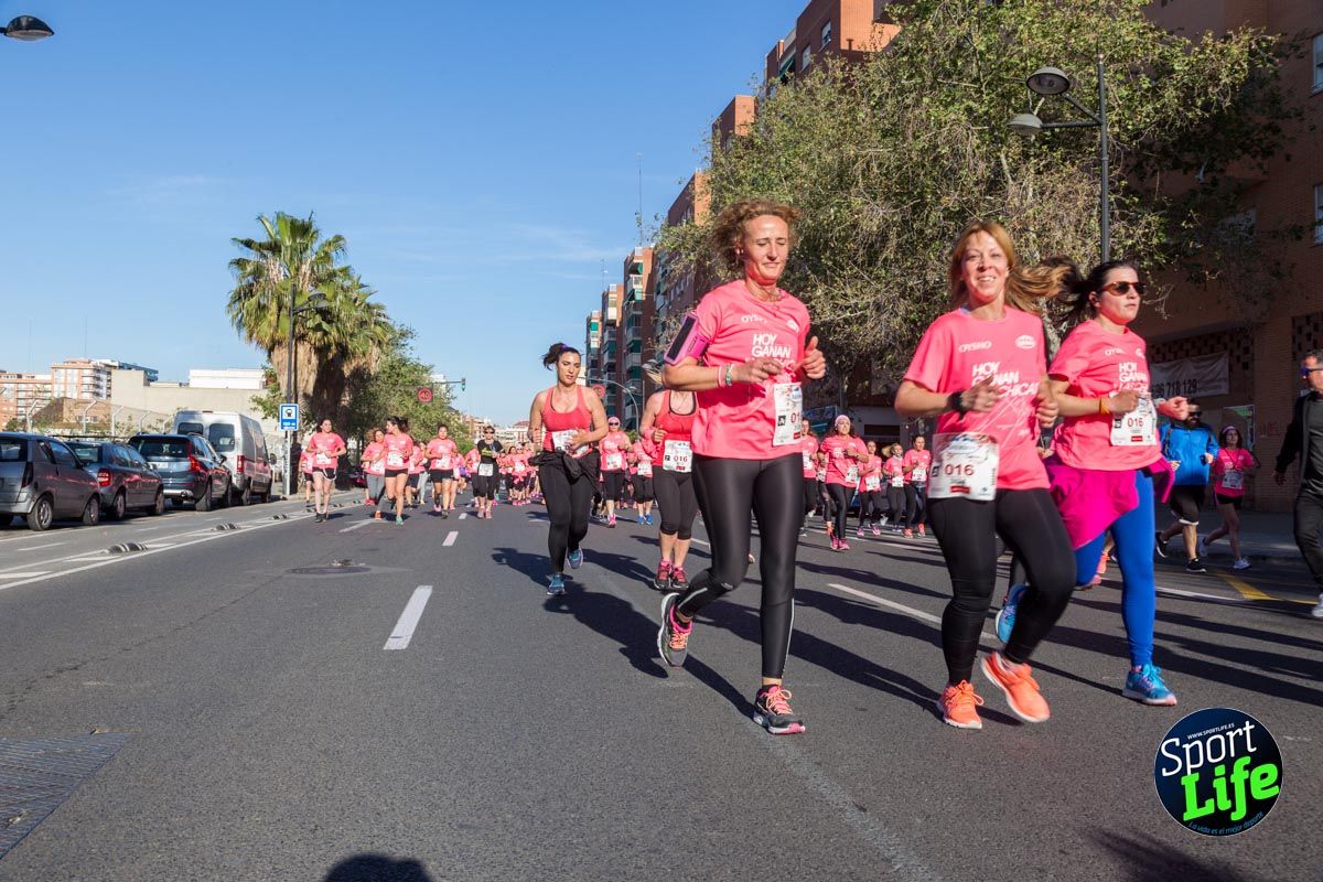Carrera de la mujer Valencia 2018_en_carrera