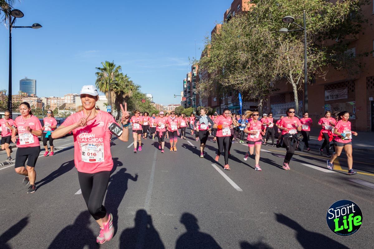 Carrera de la mujer Valencia 2018_en_carrera