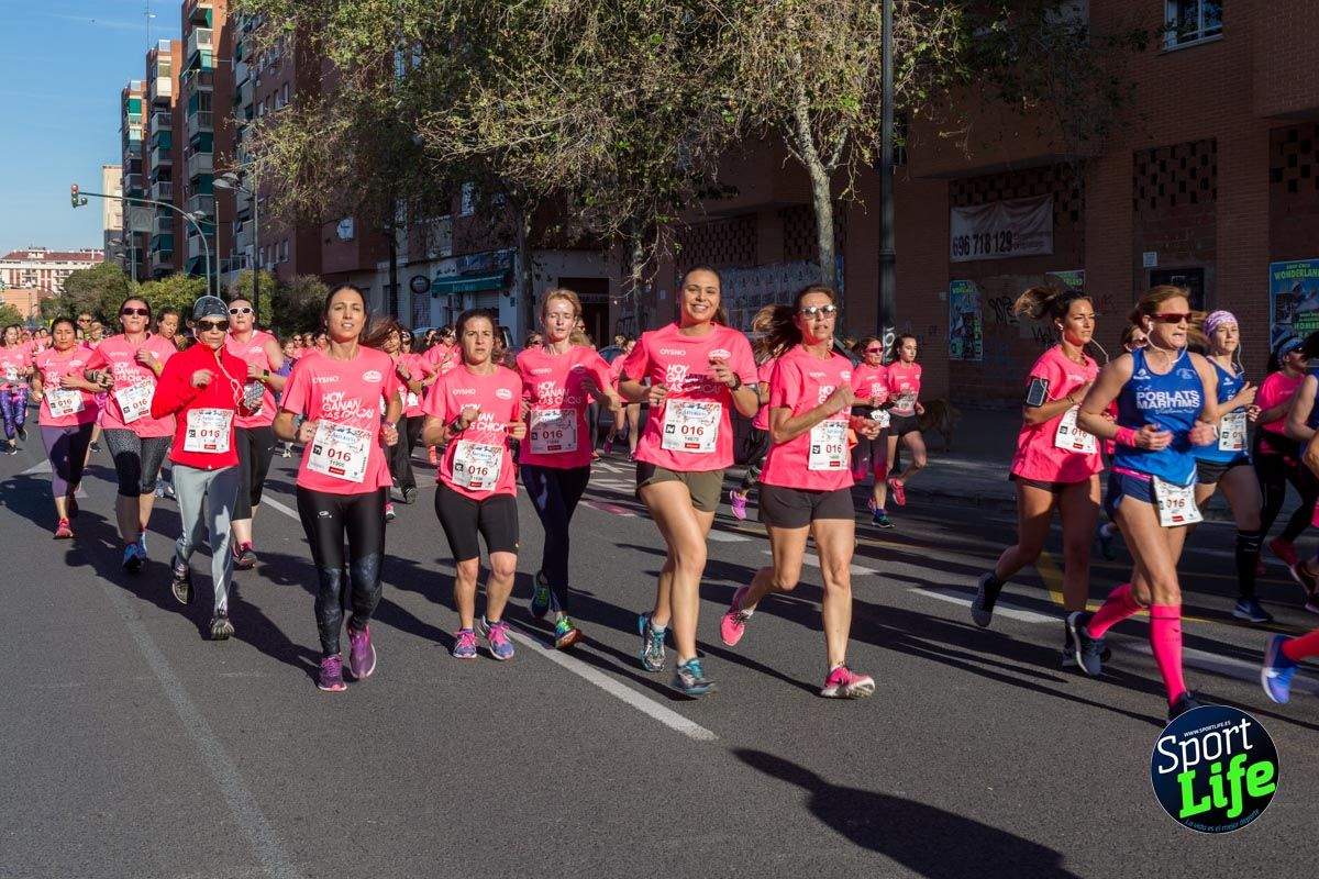 Carrera de la mujer Valencia 2018_en_carrera