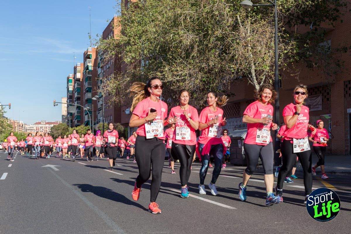 Carrera de la mujer Valencia 2018_en_carrera
