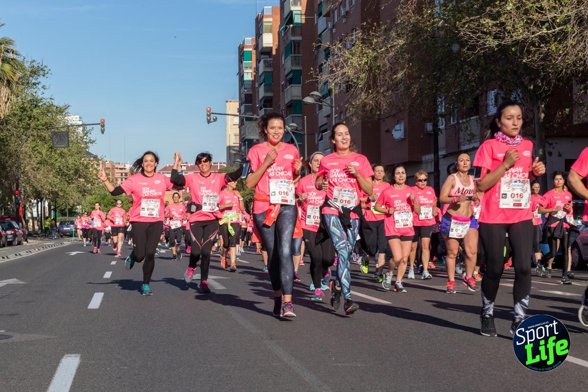 Carrera de la mujer Valencia 2018_en_carrera