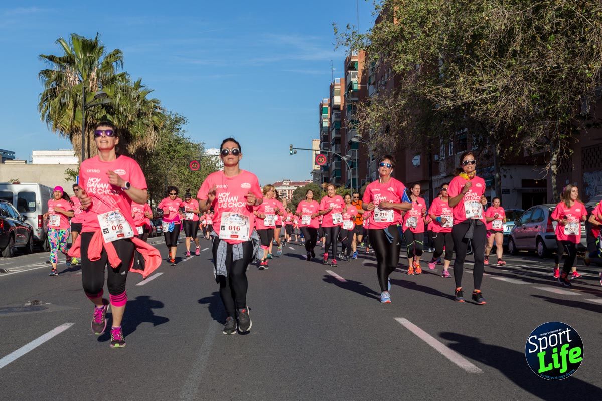 Carrera de la mujer Valencia 2018_en_carrera