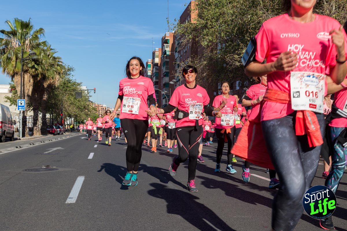Carrera de la mujer Valencia 2018_en_carrera