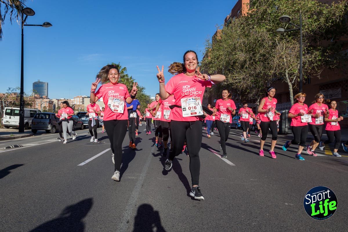 Carrera de la mujer Valencia 2018_en_carrera