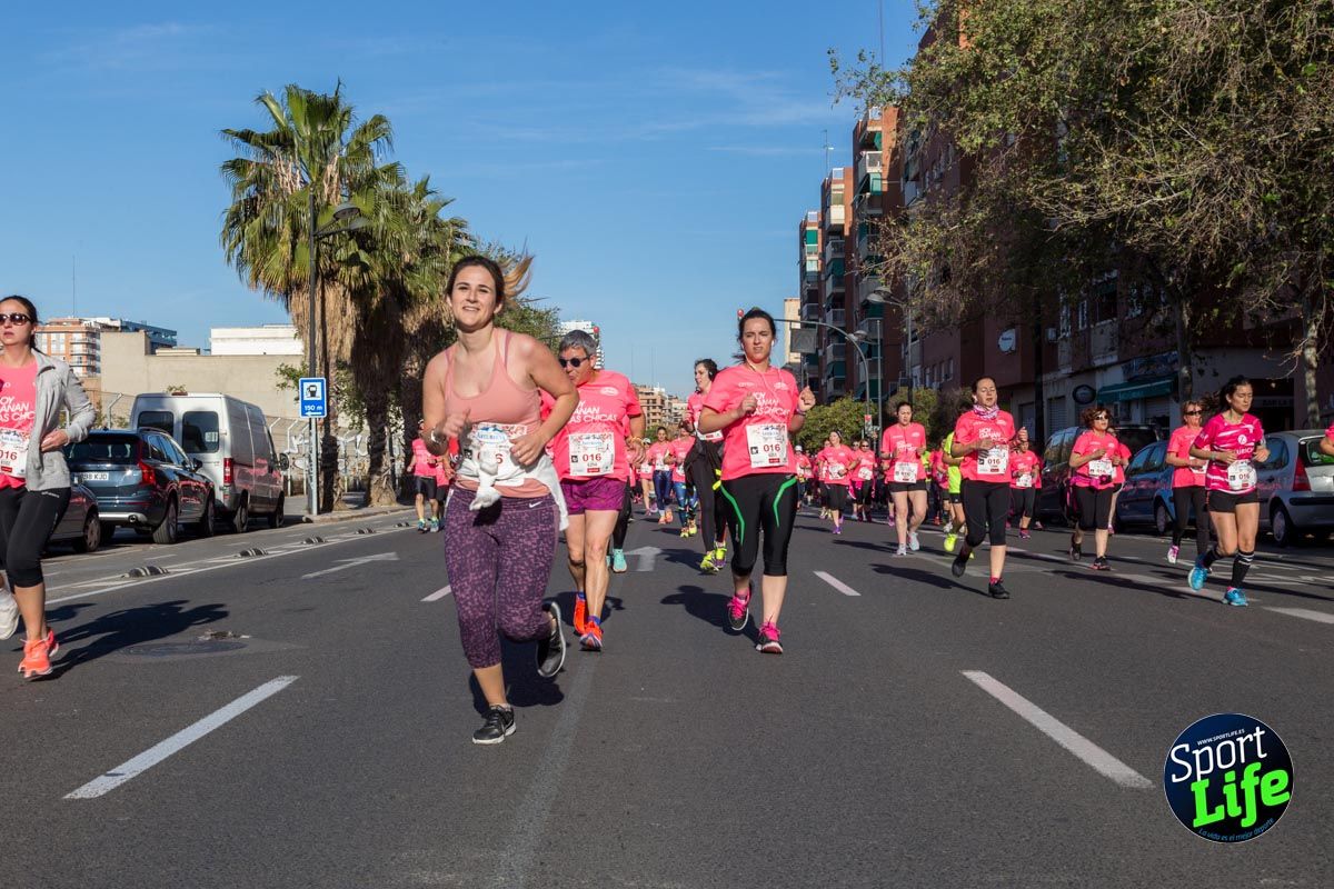 Carrera de la mujer Valencia 2018_en_carrera