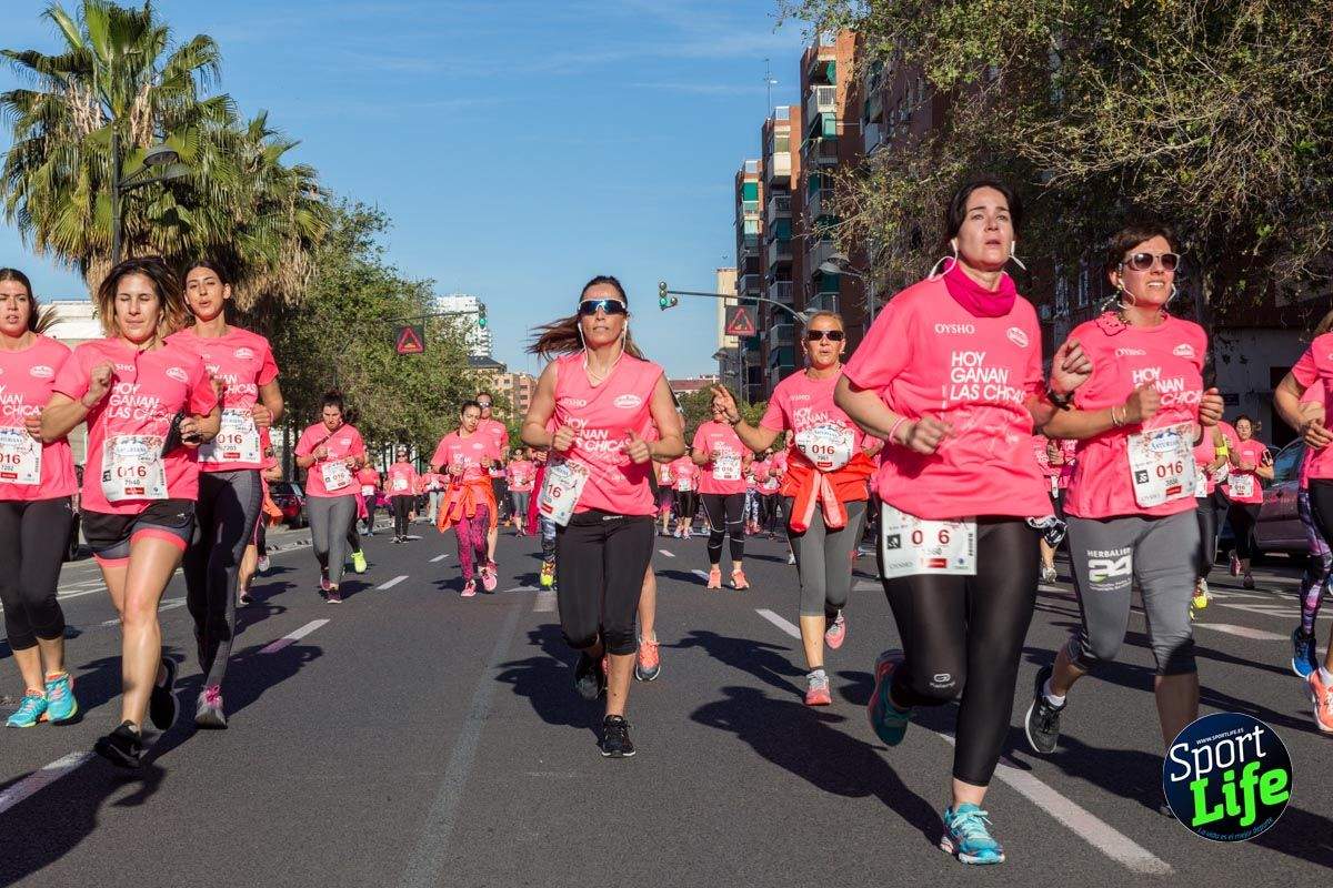Carrera de la mujer Valencia 2018_en_carrera