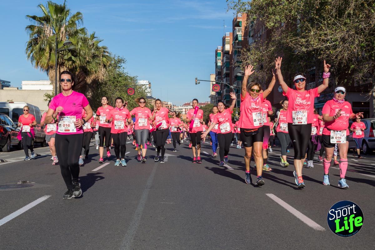 Carrera de la mujer Valencia 2018_en_carrera