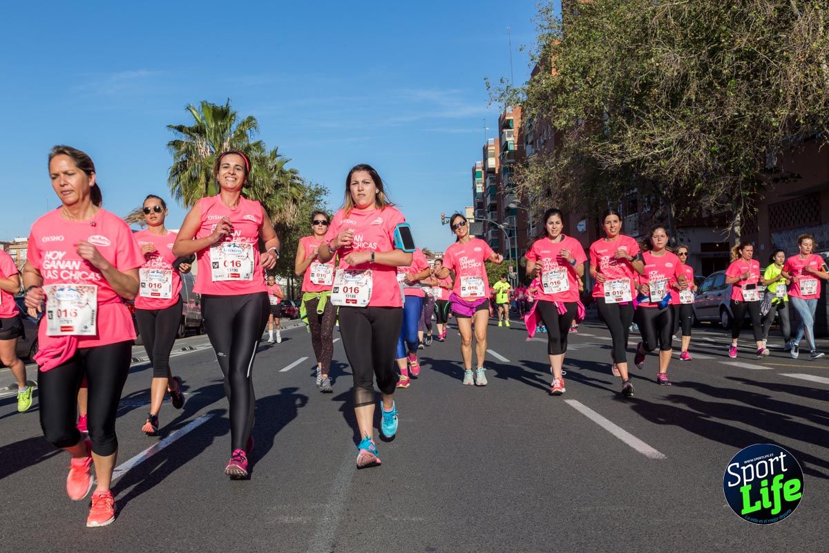 Carrera de la mujer Valencia 2018_en_carrera