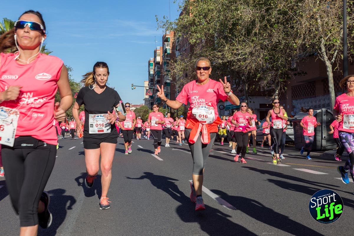 Carrera de la mujer Valencia 2018_en_carrera