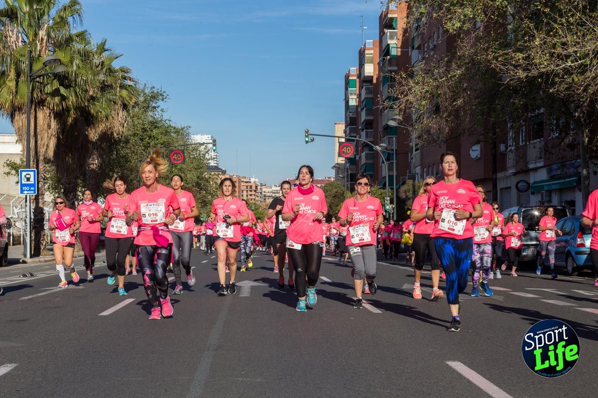 Carrera de la mujer Valencia 2018_en_carrera