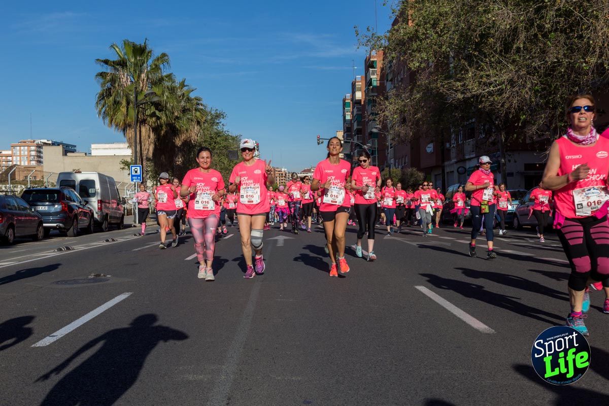 Carrera de la mujer Valencia 2018_en_carrera
