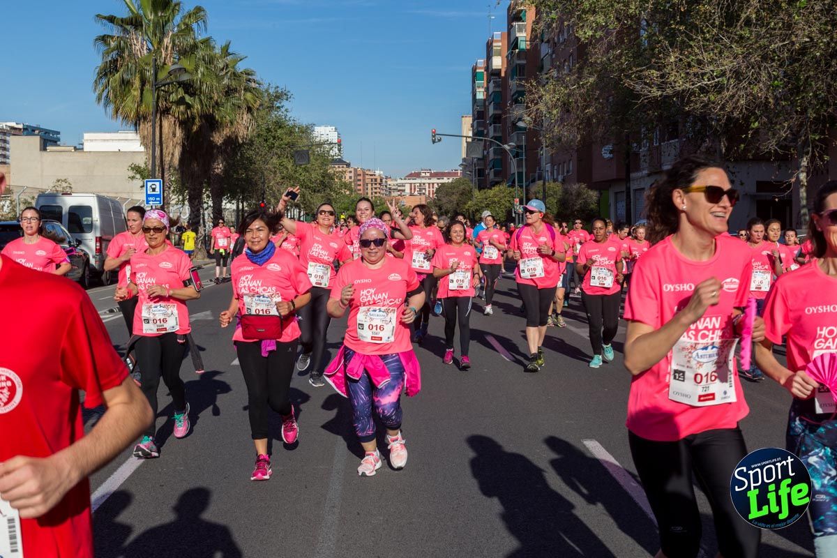 Carrera de la mujer Valencia 2018_en_carrera