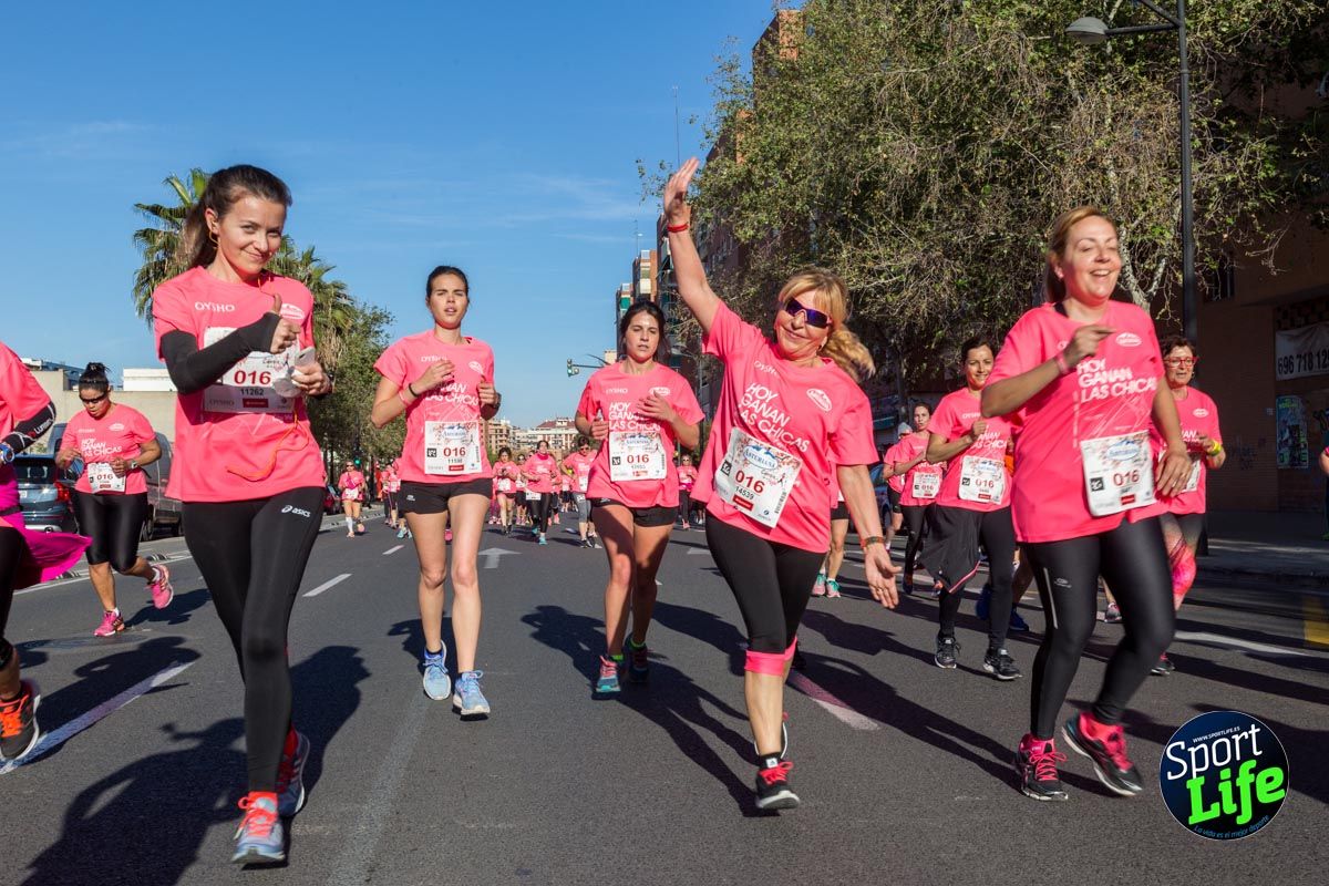Carrera de la mujer Valencia 2018_en_carrera