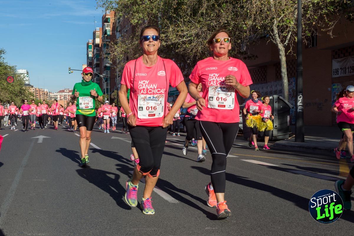 Carrera de la mujer Valencia 2018_en_carrera