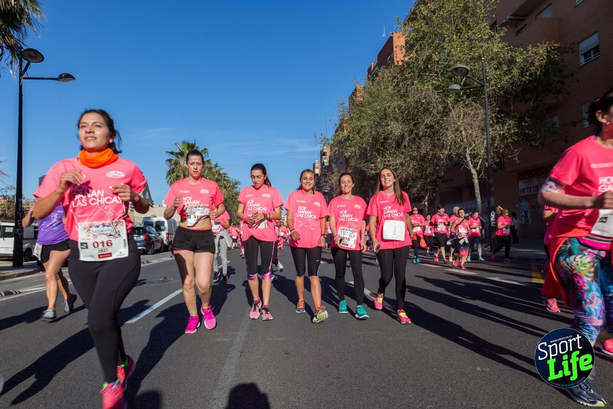 Carrera de la mujer Valencia 2018_en_carrera