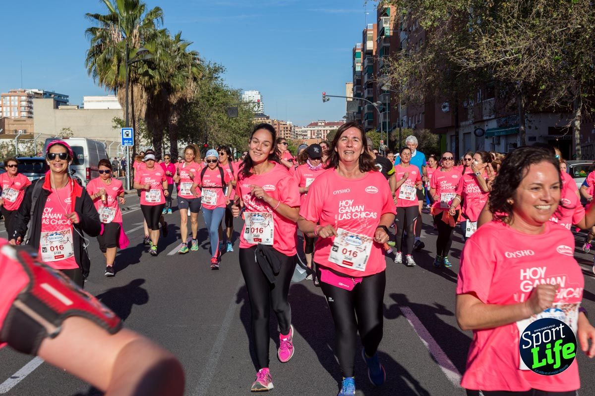 Carrera de la mujer Valencia 2018_en_carrera