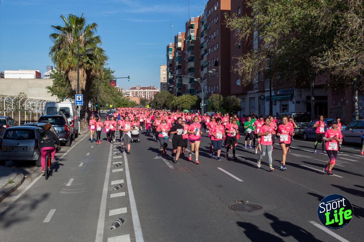 Carrera de la mujer Valencia 2018_en_carrera