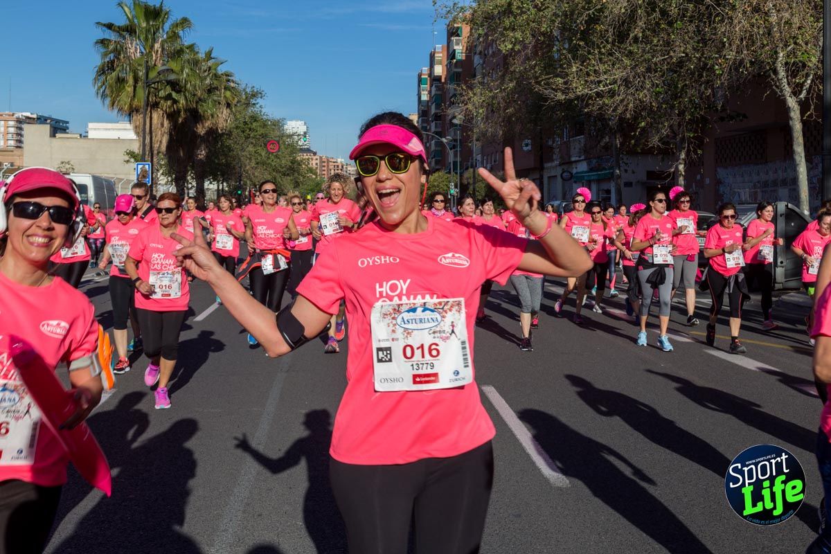 Carrera de la mujer Valencia 2018_en_carrera